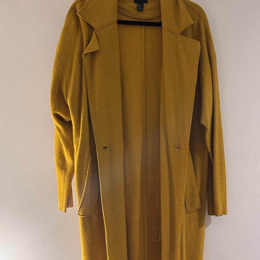 Forever 21 Golden Yellow Coat
